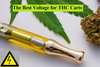 The Best Voltage for THC Carts