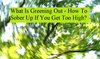 What Is Greening Out, And How To Sober Up If You Get Too High?