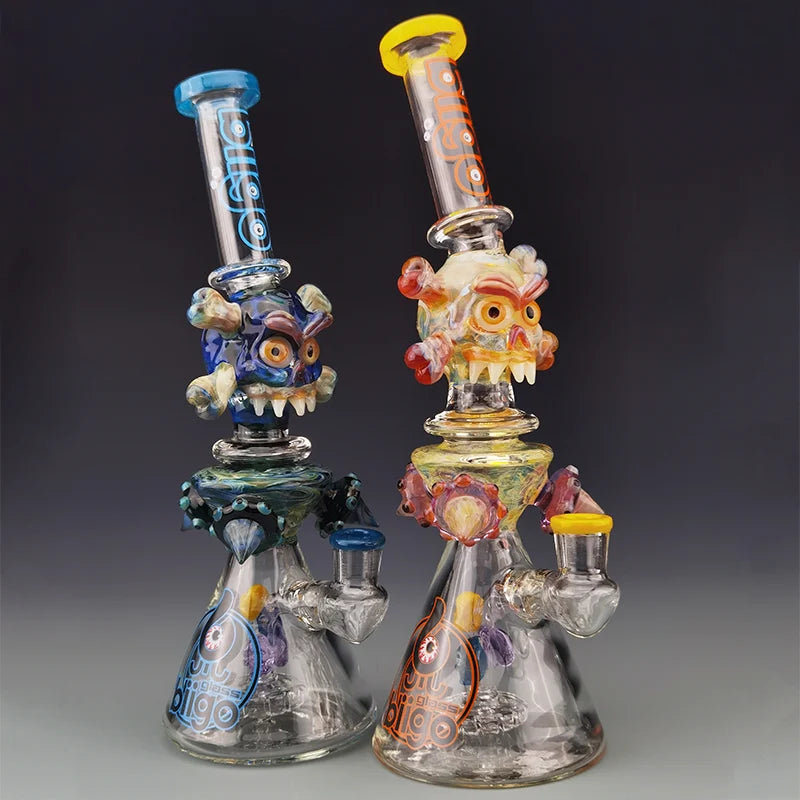 Blue And Yellow Bongs BI420_1