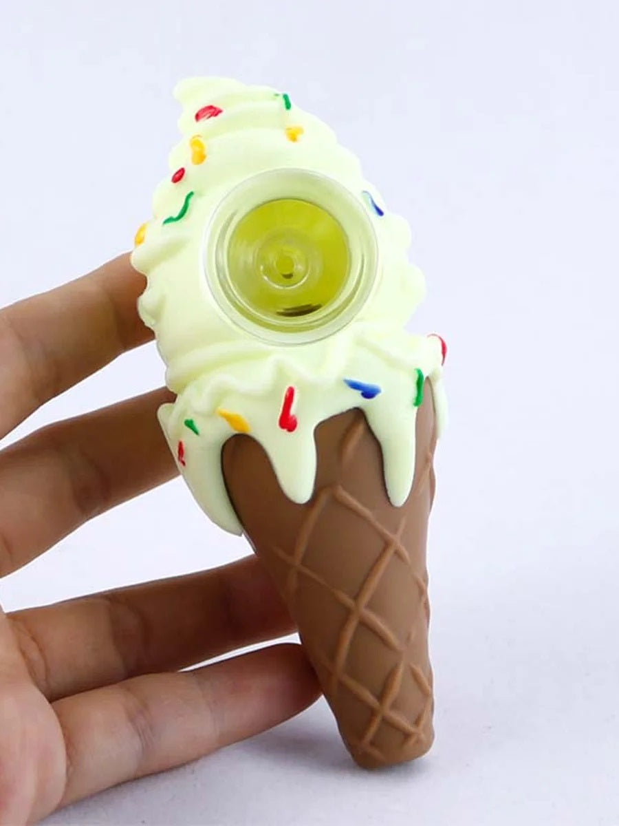 Ice Cream Silicone Yellow