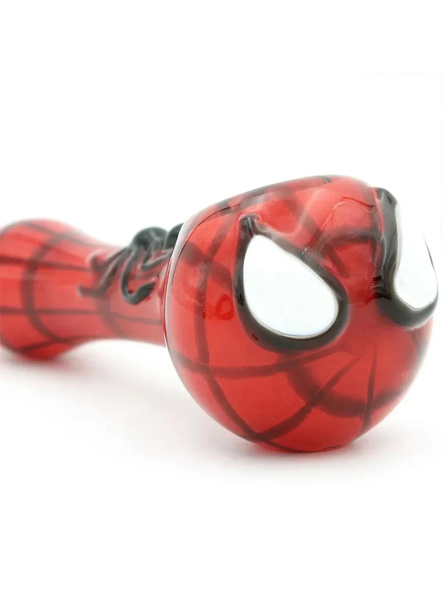 Spider Glass Pipe Front