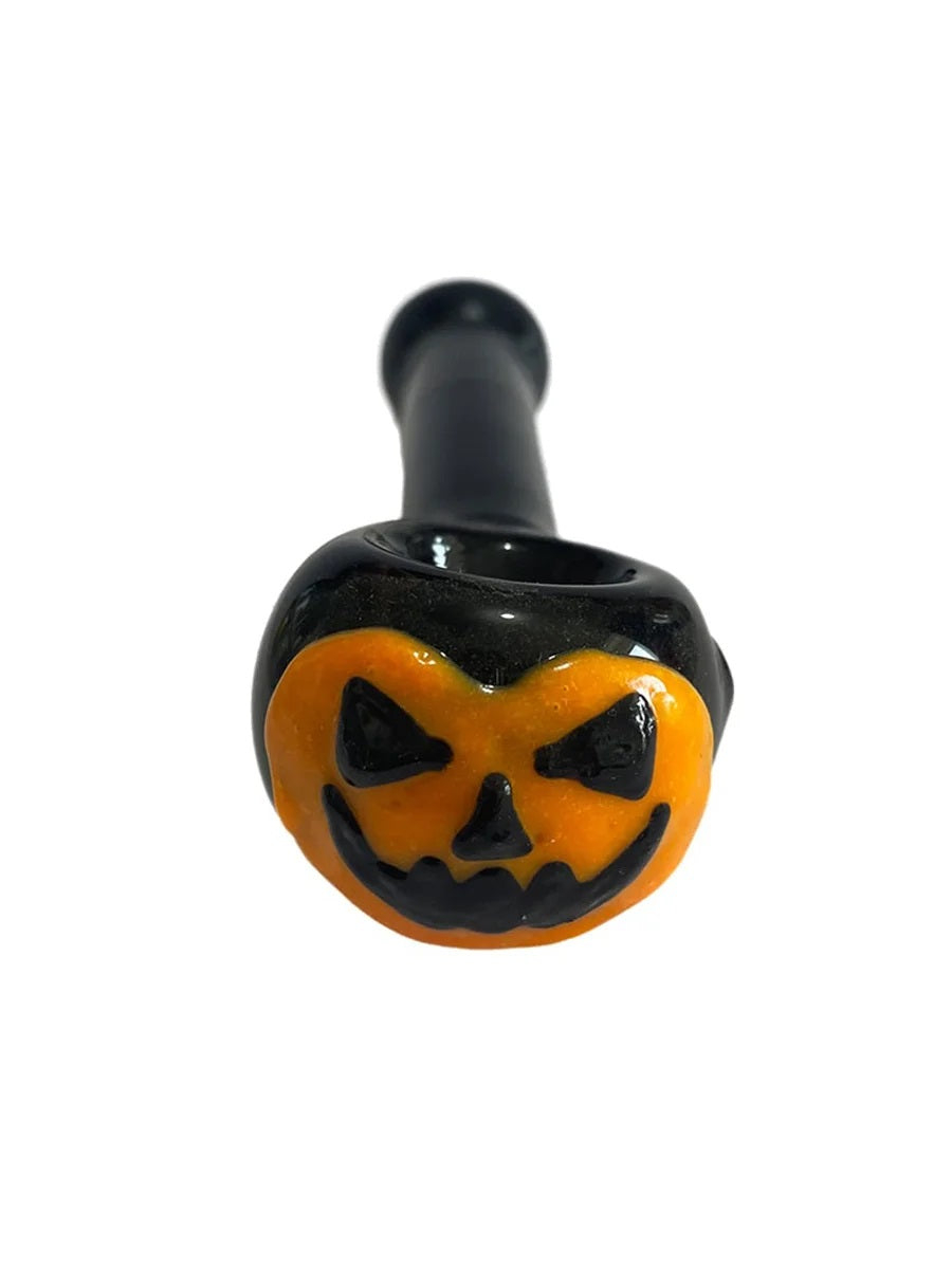 halloween pumpkin spoon pipe