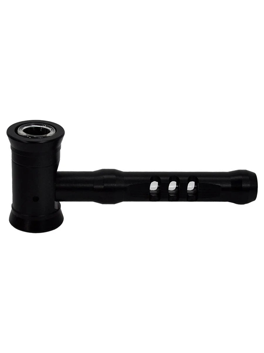 hammer shaped metal pipe black